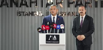 CHP Genel Başkanı Özel, Anahtar Parti Genel Başkanı Ağıralioğlu ile görüştü