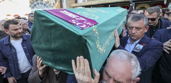 CHP Genel Başkanı Özel cenaze törenine katıldı