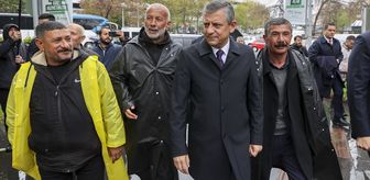 CHP Genel Başkanı Özel, eylem yapan maden işçilerini ziyaret etti