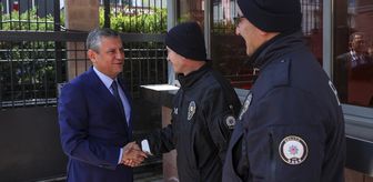 CHP Genel Başkanı Özel, genel merkezde görevli emniyet personelinin Polis Günü'nü kutladı