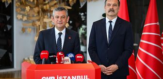 CHP Genel Başkanı Özel, İstanbul'da TİP ve EMEP Genel Başkanlarıyla görüştü Açıklaması