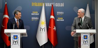 CHP Genel Başkanı Özel, İYİ Parti Genel Başkanı Dervişoğlu'nu ziyaret etti Açıklaması