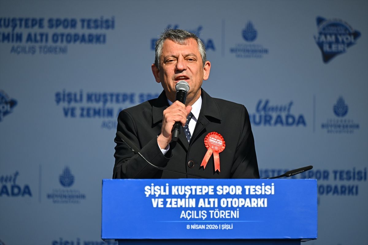 CHP Genel Başkanı Özel, Kuştepe Spor Tesisi ve Zemin Altı Otoparkı Açılış Töreni'ne katıldı Açıklaması