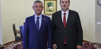 CHP Genel Başkanı Özel, Kuzey Makedonya THP Genel Başkanı İbrahim ile görüştü