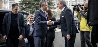 CHP Genel Başkanı Özel, Zafer Partisi Genel Başkanı Özdağ'ı ziyaret etti Açıklaması
