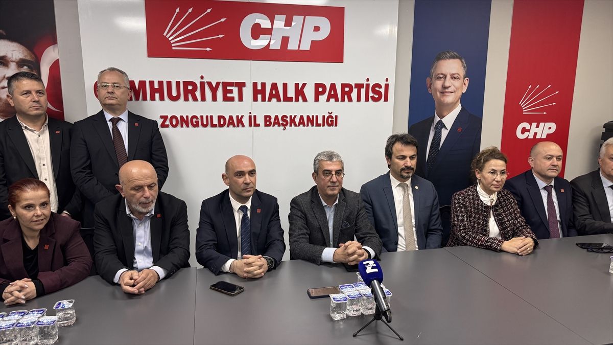 CHP Grup Başkanvekili Günaydın, Zonguldak'ta konuştu Açıklaması