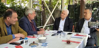 CHP İzmir Milletvekili Özkan, Siirt'te basın mensuplarıyla bir araya geldi
