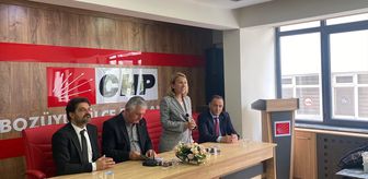 CHP Muğla Milletvekili Derici ile Parti Meclisi Üyesi Seyhan, Bilecik'te partililerle buluştu