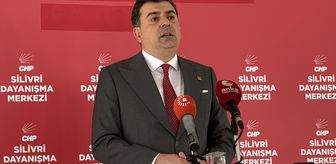 CHP Sözcüsü Zeynel Emre, Silivri'de basın toplantısı düzenledi Açıklaması