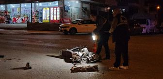 Çorum'da otomobille çarpışan motosikletin sürücüsü ağır yaralandı