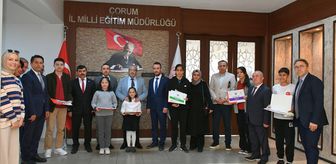 Çorum'da 'Sağlıklı Nesil Sağlıklı Gelecek' yarışması tamamlandı