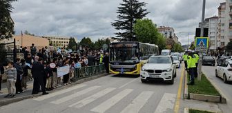 Çorum'da Trafik Haftası etkinliğinde öğrencilere kurallar anlatıldı