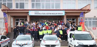 Çorum'da Trafik Haftası kutlanıyor