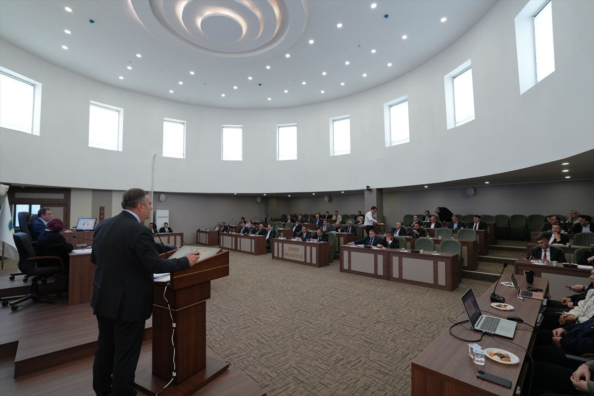 Çubuk Belediyesi nisan ayı meclis toplantısı yapıldı