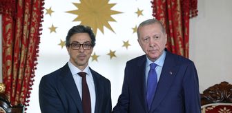 Cumhurbaşkanı Erdoğan, BAE Devlet Başkan Yardımcısı Şeyh Mansur'u kabul etti