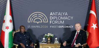Cumhurbaşkanı Erdoğan, Burundi Cumhurbaşkanı Ndayishimiye ile görüştü