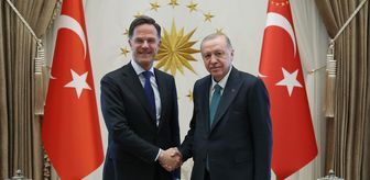Cumhurbaşkanı Erdoğan, NATO Genel Sekreteri Rutte'yi kabul etti