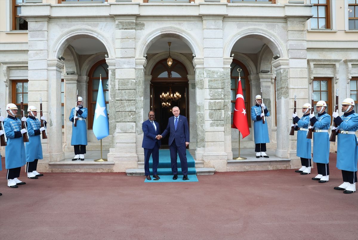 Cumhurbaşkanı Erdoğan, Somali Cumhurbaşkanı Mahmud ile görüştü
