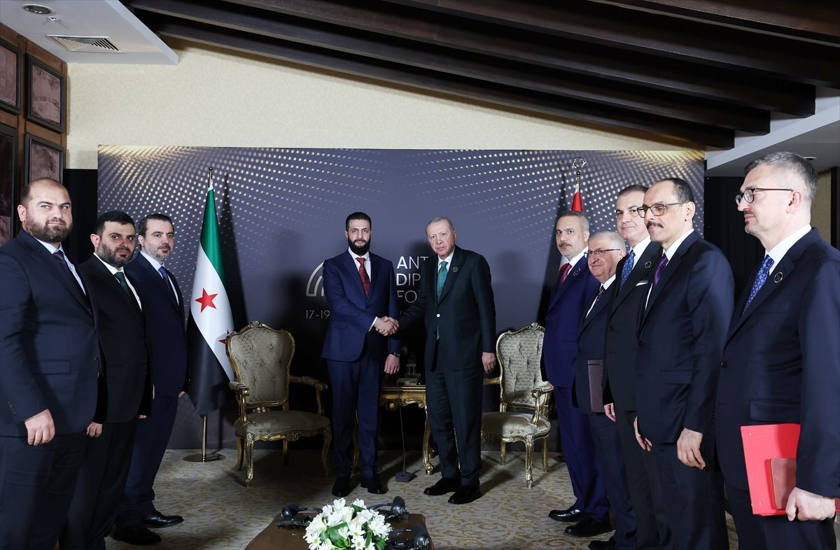 Cumhurbaşkanı Erdoğan, Suriye Cumhurbaşkanı Şara ile görüştü