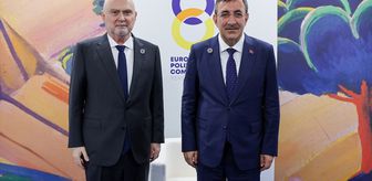 Cumhurbaşkanı Yardımcısı Yılmaz, AGİT Genel Sekreteri Sinirlioğlu ile görüştü