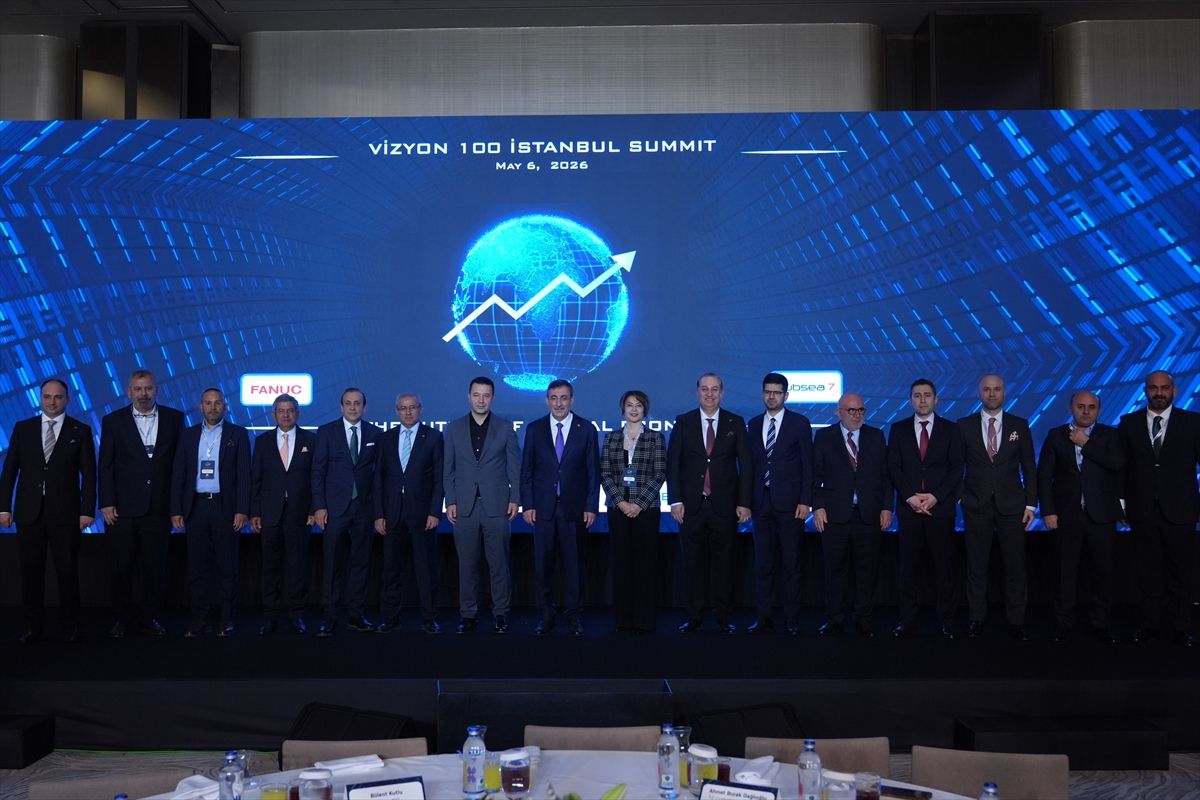 Cumhurbaşkanı Yardımcısı Yılmaz, Vizyon 100 İstanbul Zirvesi'nde konuştu Açıklaması