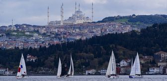 Cumhurbaşkanlığı 7. Uluslararası Yat Yarışları'nın ilk etabı Ulusal Egemenlik Kupası'nın startı verildi
