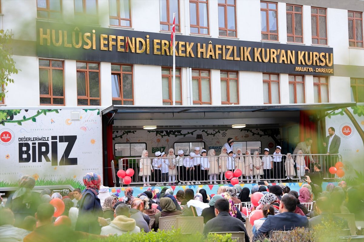 Darende'de 4-6 yaş Kur'an kursları için tanıtım etkinliği düzenlendi