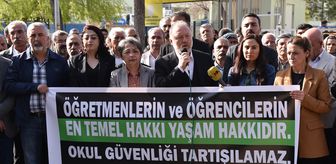DEM Parti Grup Başkanvekili Temelli'den okul saldırılarına ilişkin açıklama