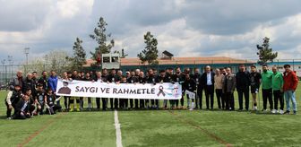 DEPSAŞ Enerji Ampute Futbol Takımı, teknik direktörü Mustafa Bebe'yi andı