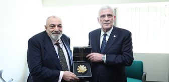 Dervişoğlu, Avrupa Konseyi Parlamenter Meclisi Türk Grubu Başkanı Türkeş ile görüştü