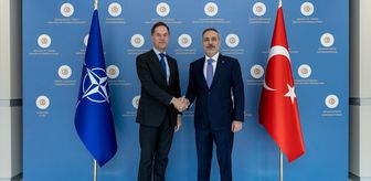 Dışişleri Bakanı Fidan, NATO Genel Sekreteri Rutte ile Ankara'da görüştü