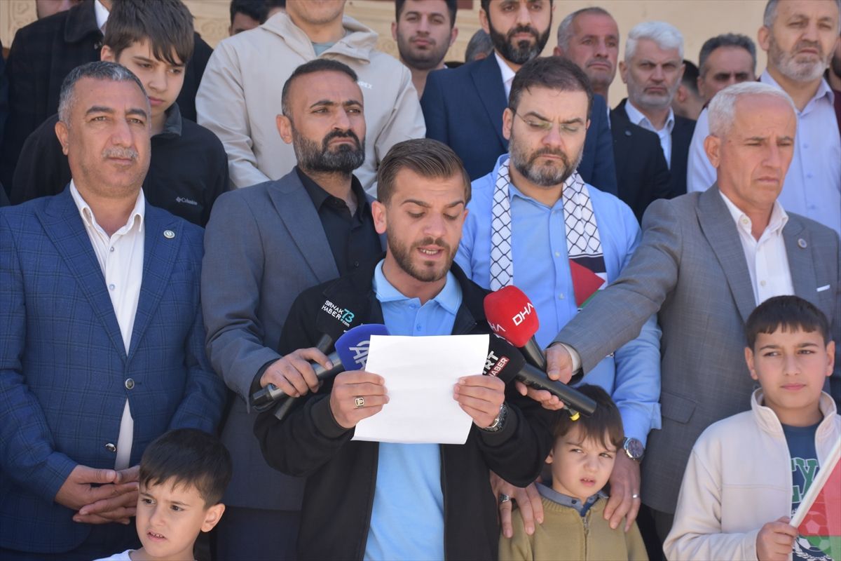 Diyarbakır, Şırnak ve Siirt'te İsrail'in Küresel Sumud Filosu'na saldırısı kınandı