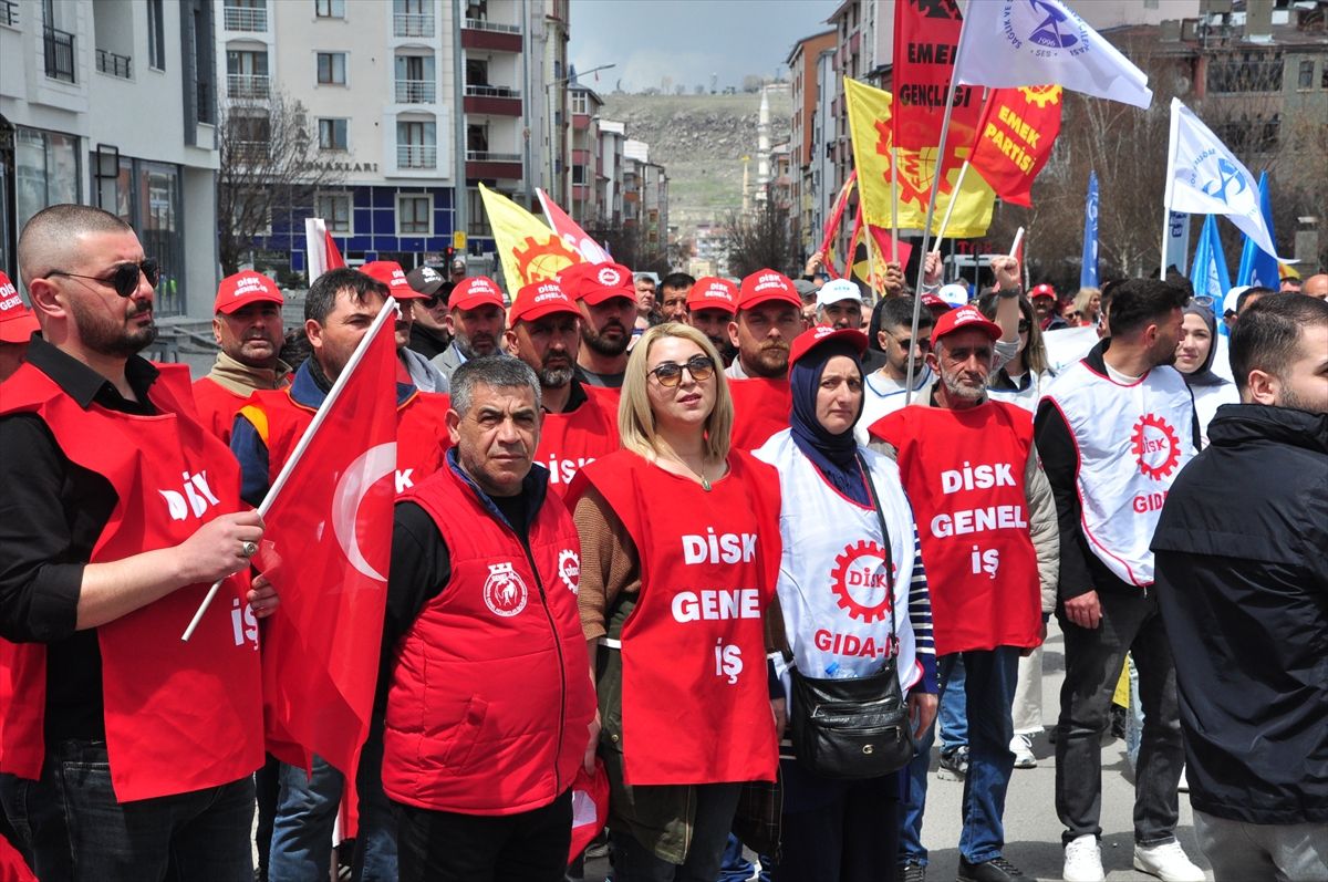 Doğu Anadolu'da 1 Mayıs Emek ve Dayanışma Günü kutlandı
