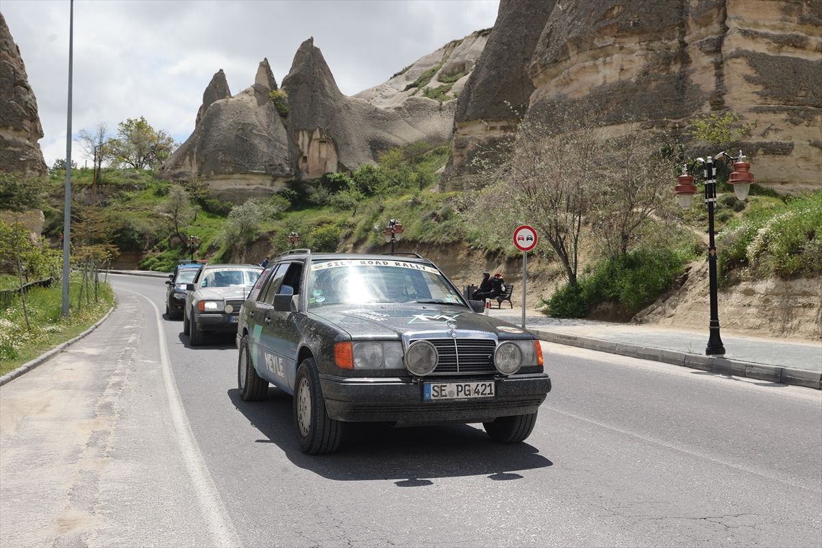Doğu-Batı Dostluk ve İpek Yolu Rallisi Kapadokya etabı tamamlandı
