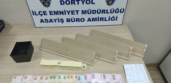 Dörtyol ilçesinde kumar oynayan 2 kişiye 23 bin 208 lira ceza kesildi