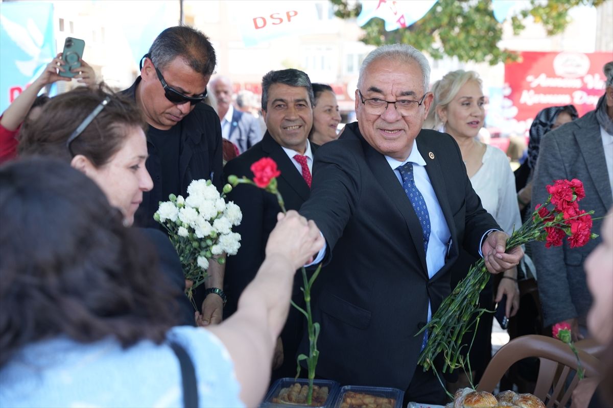 DSP Genel Başkanı Aksakal, Çanakkale'de konuştu Açıklaması