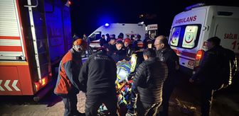 Düzce'de yamaçta mahsur kalan 3 kişi kurtarıldı