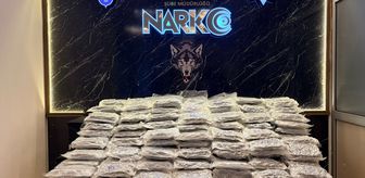 Edirne'de 90 kilo skunk ele geçirildi