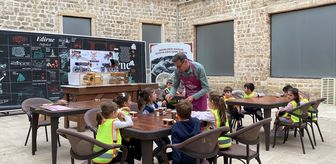 Edirne'de çocuklar fayton boyama etkinliğine katıldı