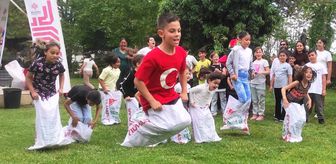 Edirne'de çocuklar Geleneksel Vakıf Pikniğinde eğlendi
