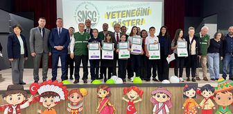 Edirne'de 'Sağlıklı Nesil Sağlıklı Gelecek' yarışmasında dereceye girenlere ödül