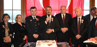 Edirne'de Türk Polis Teşkilatının 181. kuruluş yıl dönümü resepsiyonla kutlandı