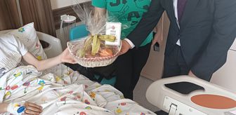 Edirne'de vakıf geleneği kapsamında hastalara meyve ikram edildi