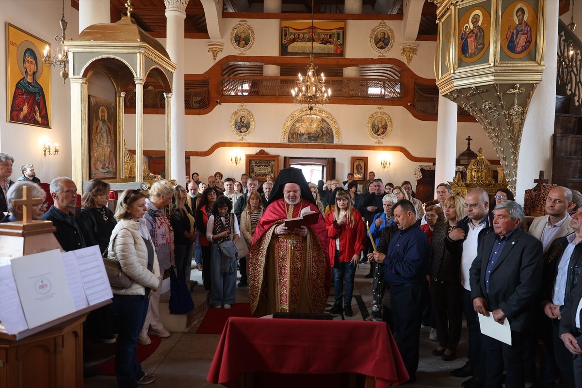 Edirne'deki Bulgar Ortodoks Kilisesi'nde Yunanca ayin gerginliği
