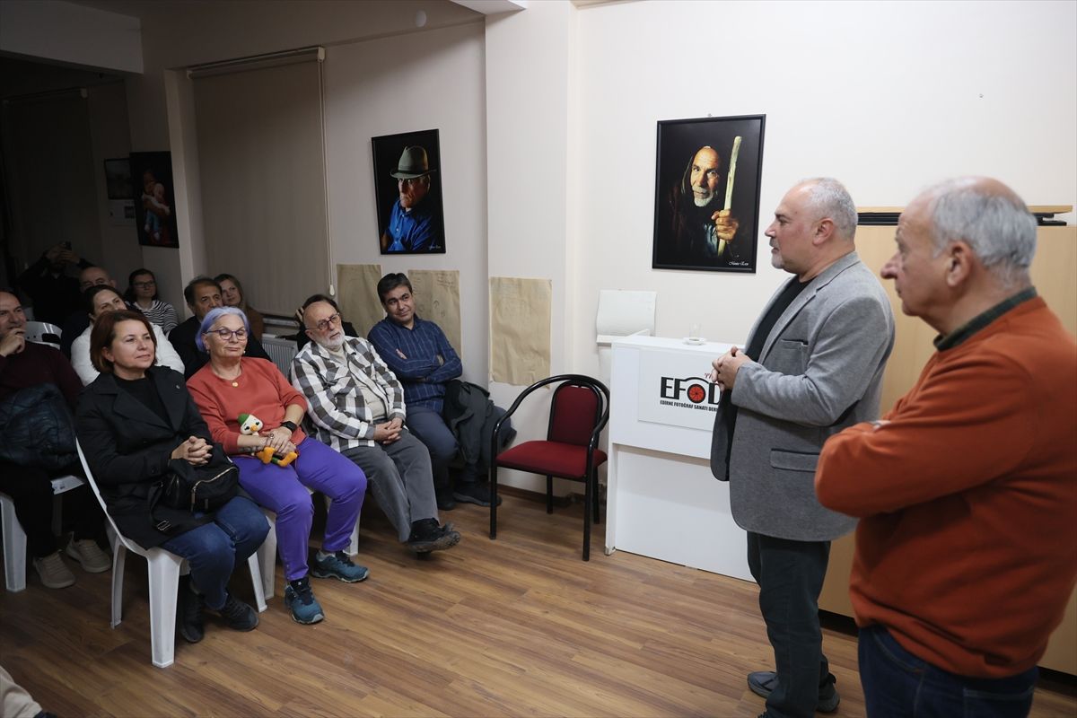 "Edirne'nin sanatı" fotoğraf söyleşisi düzenlendi