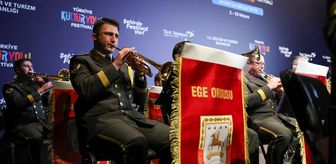 Ege Ordusu Bölge Bando Komutanlığı 'Aydın Kültür Yolu Festivali'nde konser verdi
