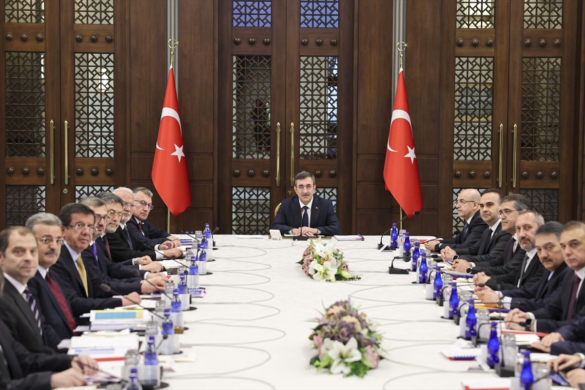 Ekonomi Koordinasyon Kurulu, Cumhurbaşkanı Yardımcısı Yılmaz başkanlığında toplandı