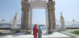 Emine Erdoğan, Belçika Kraliçesi Mathilde'yle bir araya geldi