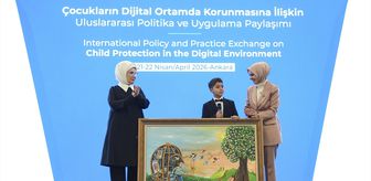 Emine Erdoğan'dan çocukların dijital ortamda korunmasına yönelik toplantıya ilişkin paylaşım Açıklaması