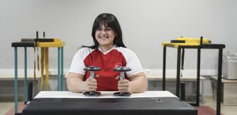 Engelleri 'bileğiyle' deviren kadın sporcu dünyanın zirvesini hedefliyor